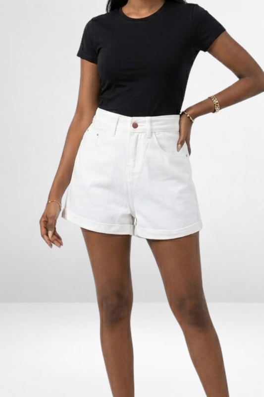 Classic White Shorts