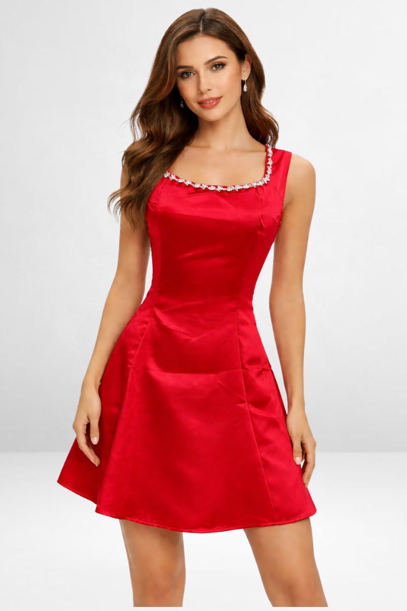 A-Line Short Party Dress