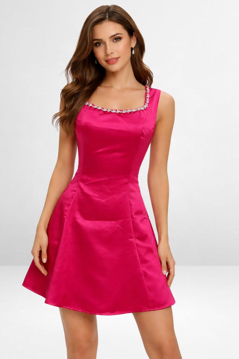 A-Line Short Party Dress