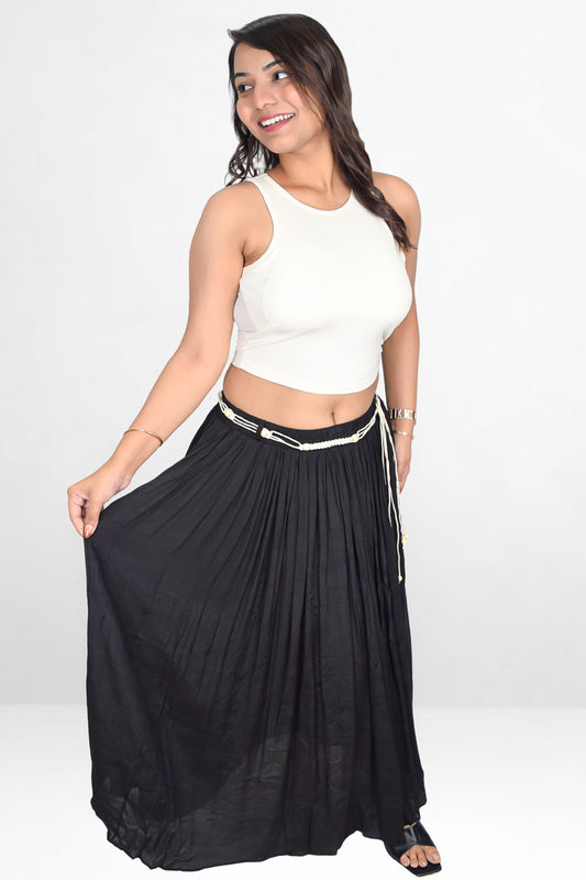 Elegant Belt Skirt