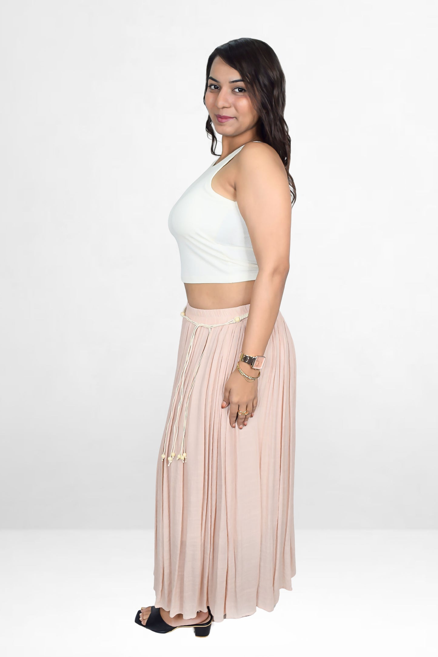 Elegant Belt Skirt