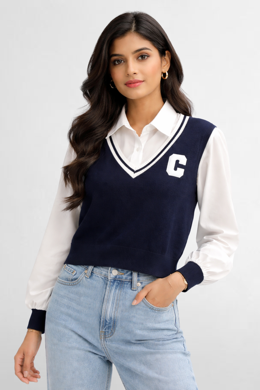 C Sweater Vest