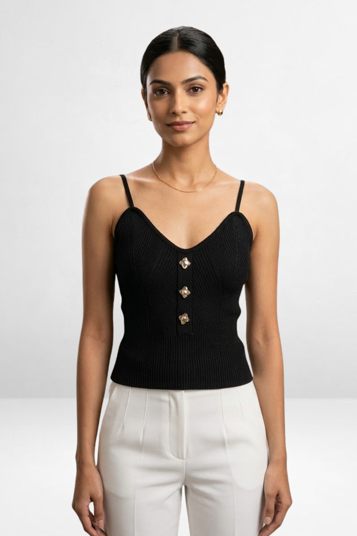 Button Knit Camisole
