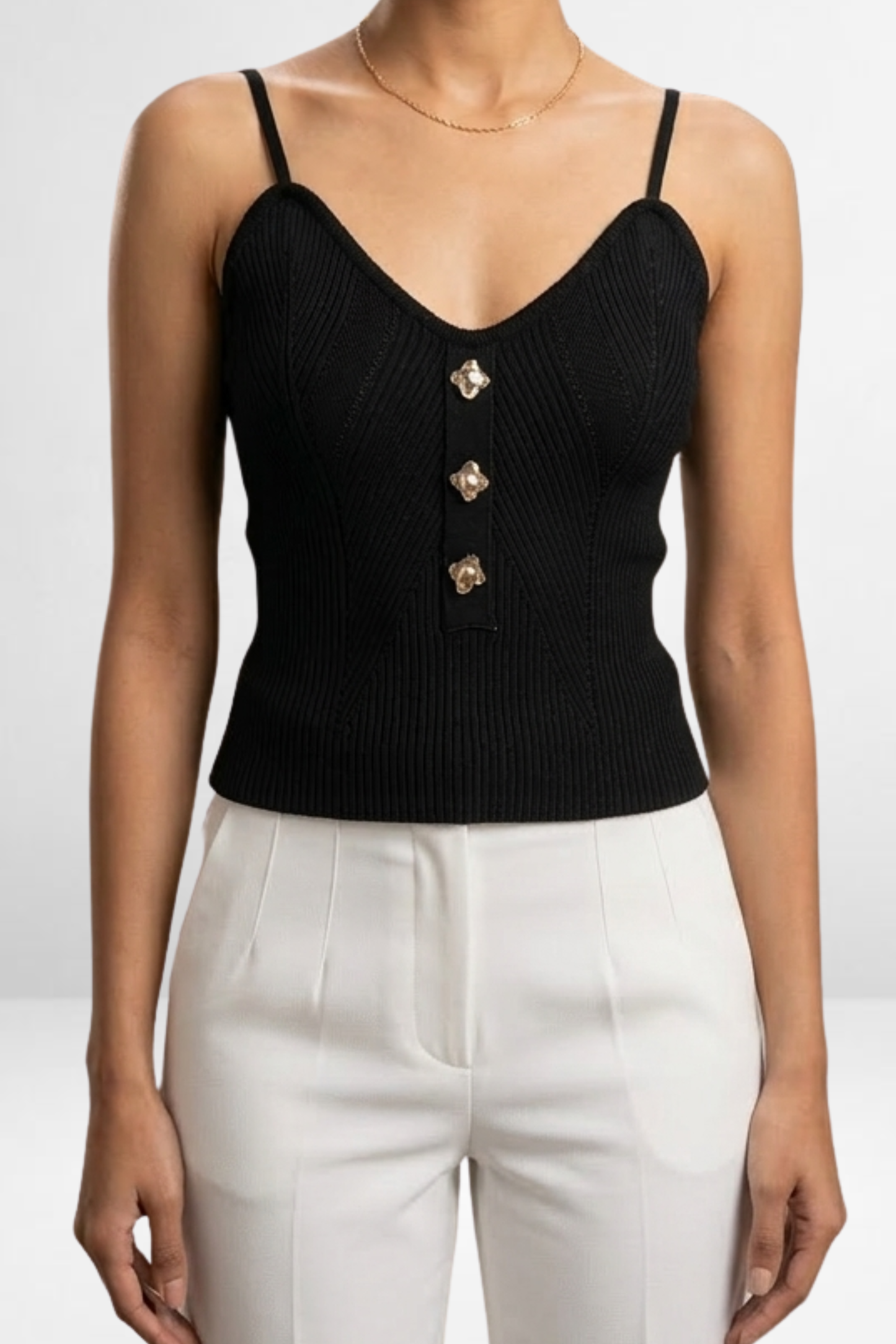 Button Knit Camisole