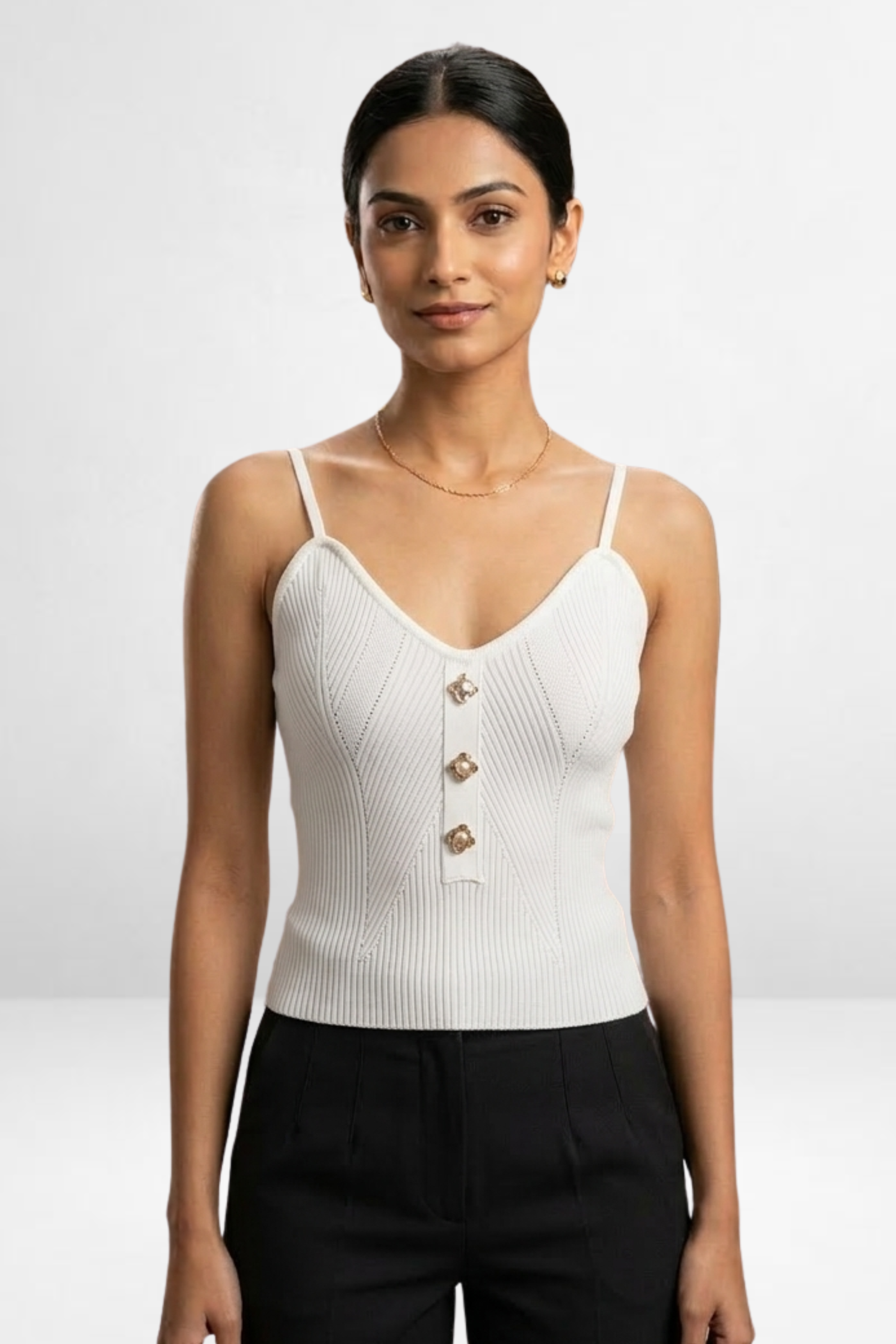 Button Knit Camisole