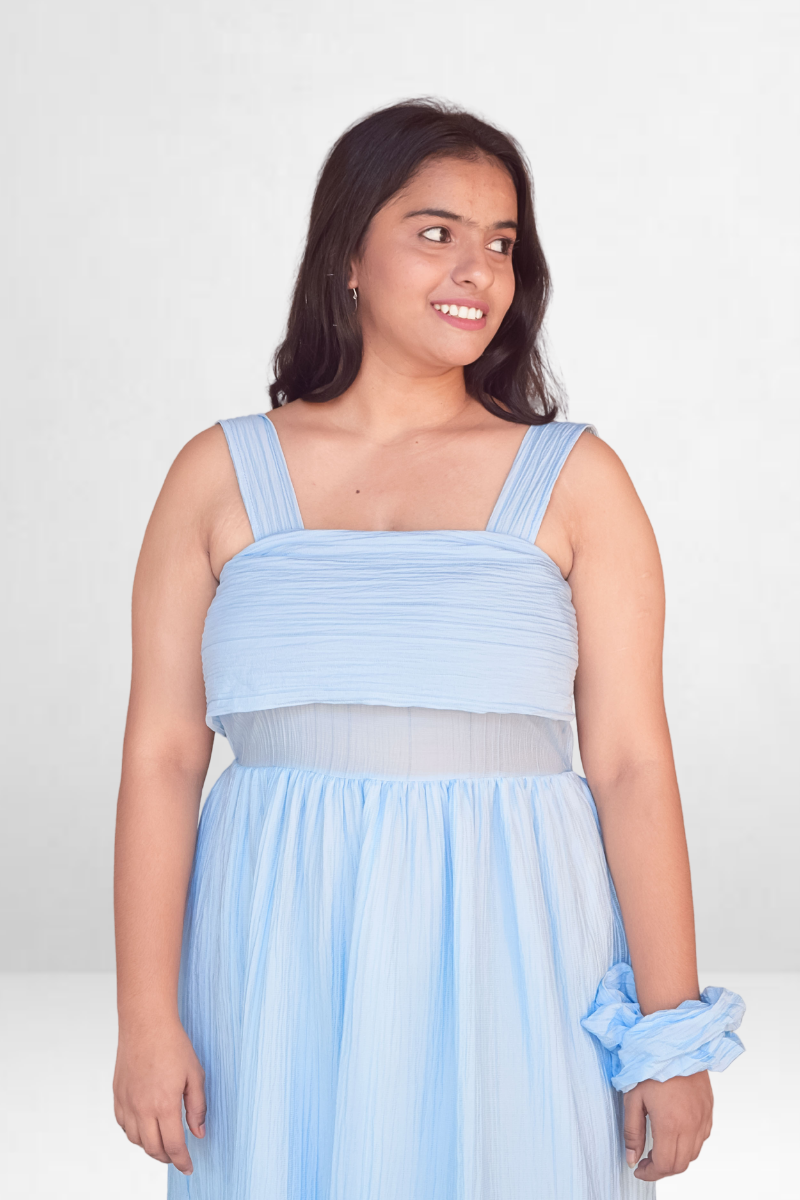 Bow Cutout Midi Dress