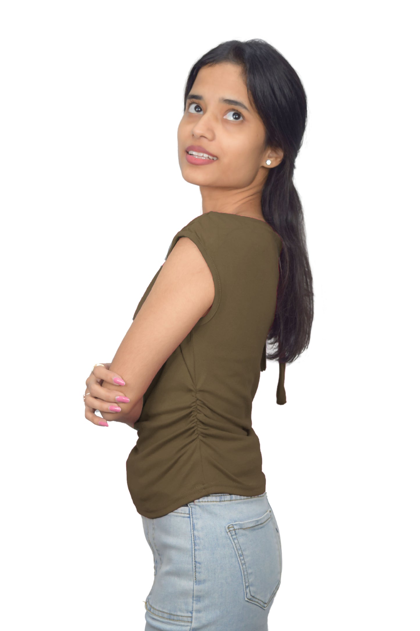 Solid Multistyle Top