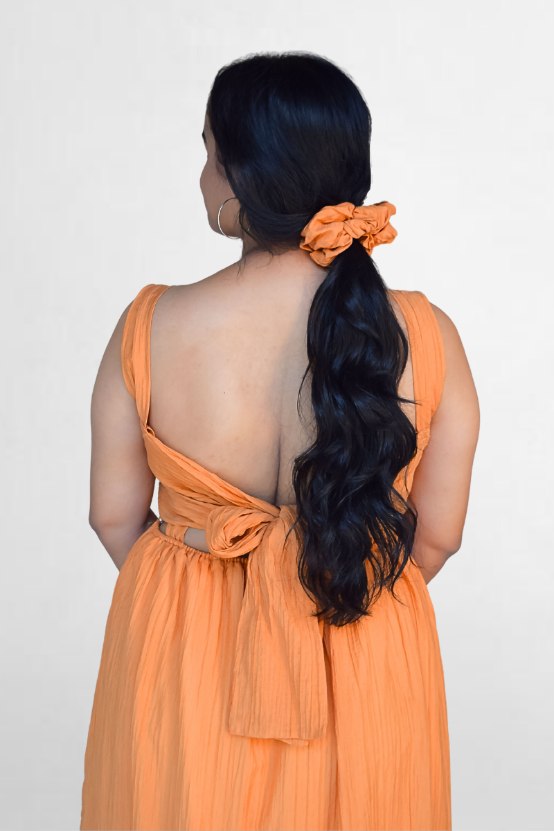 Bow Cutout Midi Dress