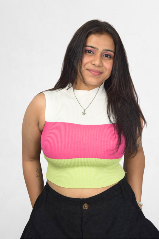 Tri Tone Top