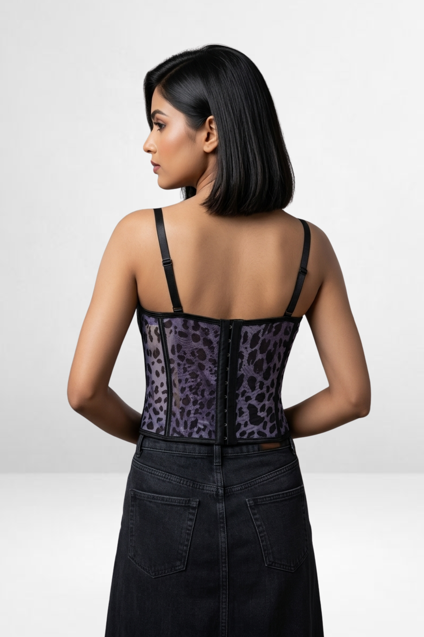 Leopard Corset Top