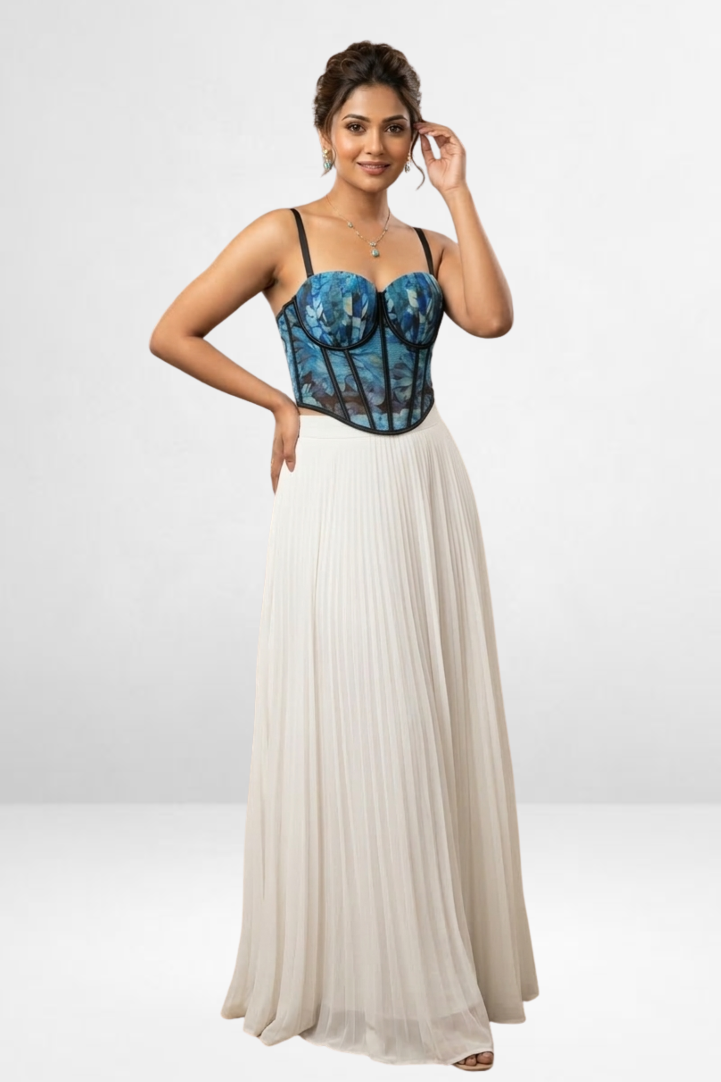 Floral Bustier Corset