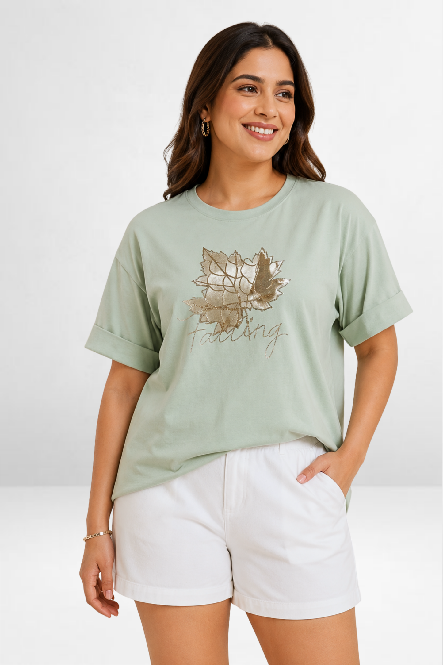 Leaf Graphic T-Shirt