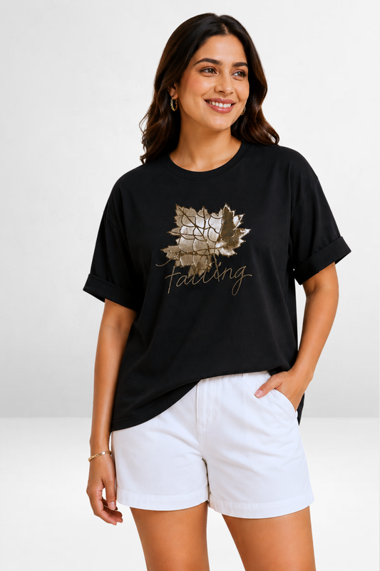 Leaf Graphic T-Shirt