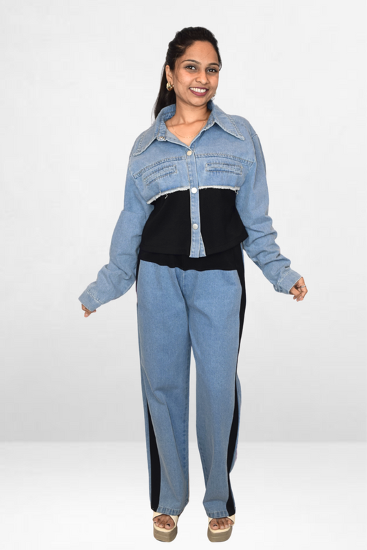 Denim Wornout Co ord