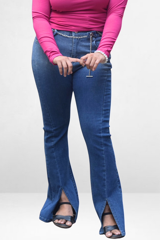 Slit Style Jeans