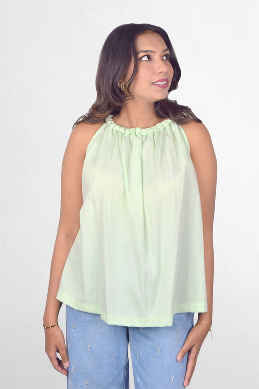 Braided Neck Tank
