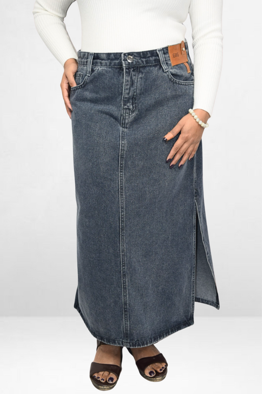 Denim Side Slit