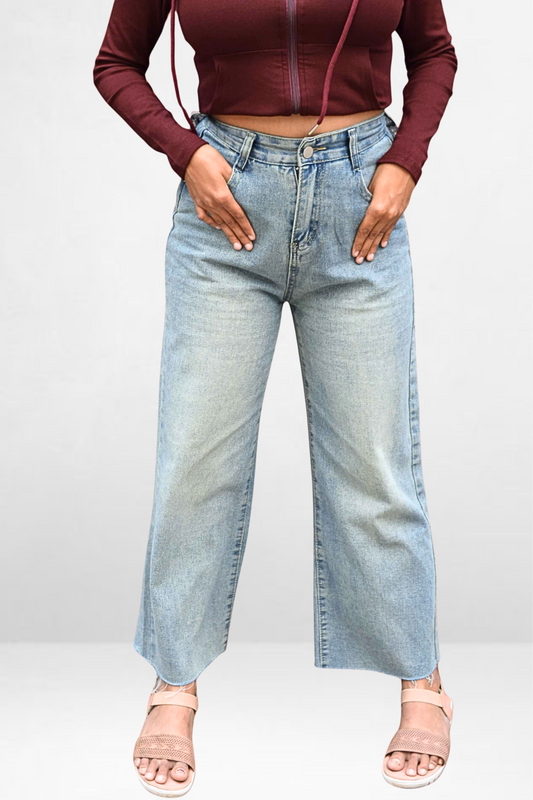 Wide-Leg Jeans