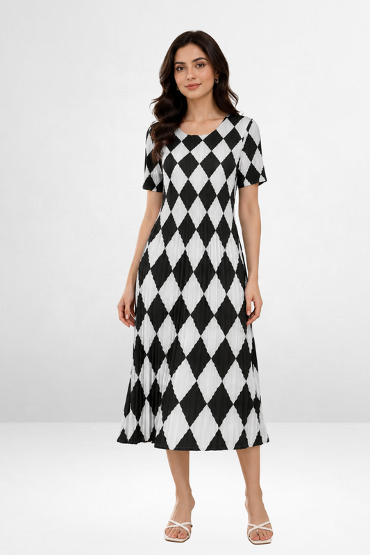 Harlequin Magic Fabric Dress