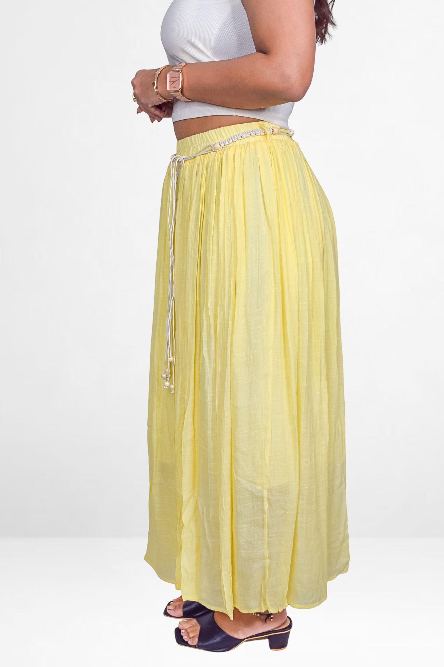 Elegant Belt Skirt