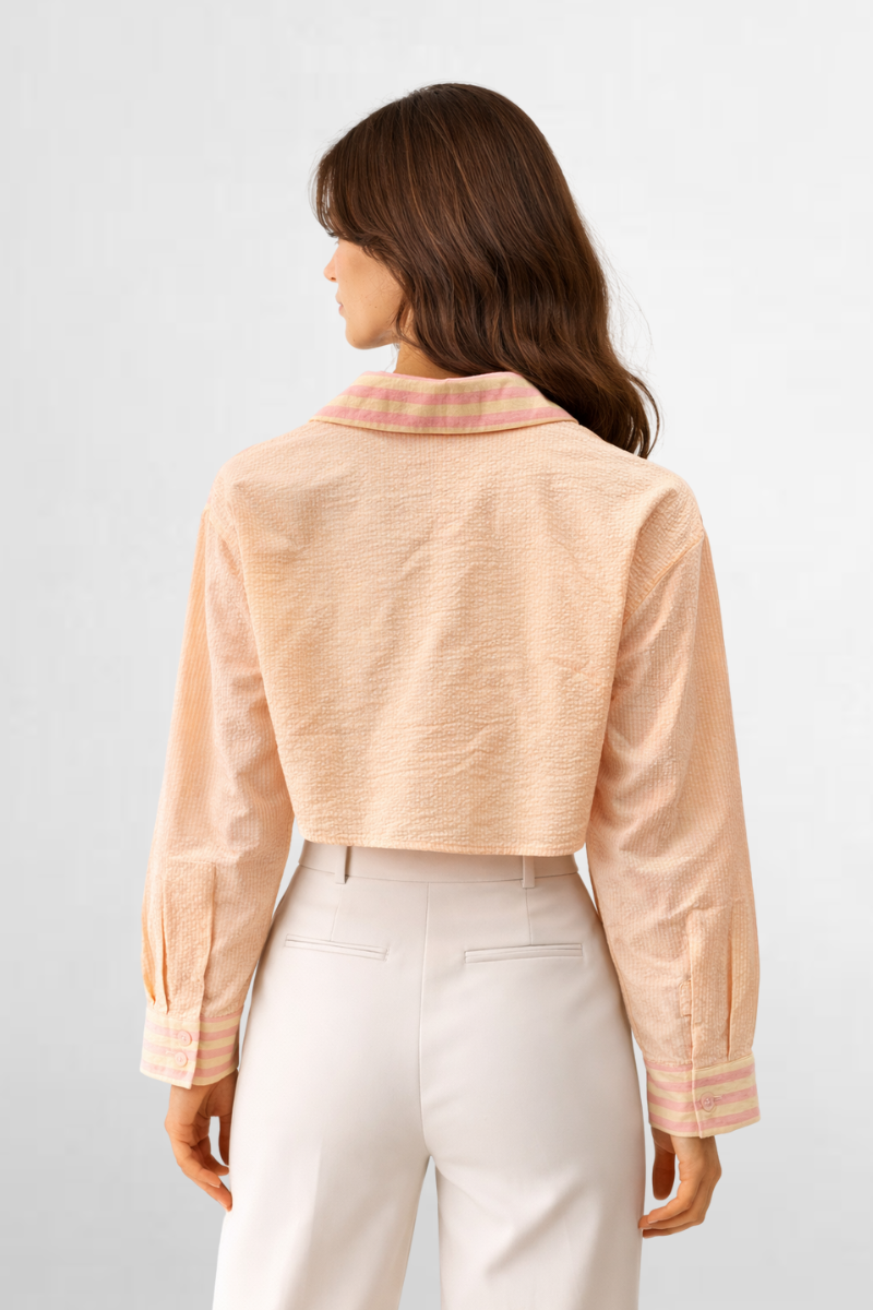 Patchwork Stripe Shirt