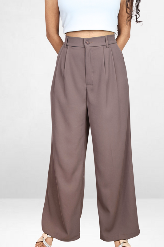 Korean Wide Leg Trousers