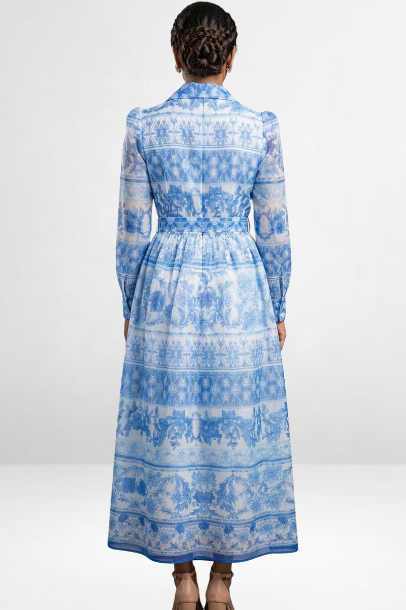 Floral Belted Dress