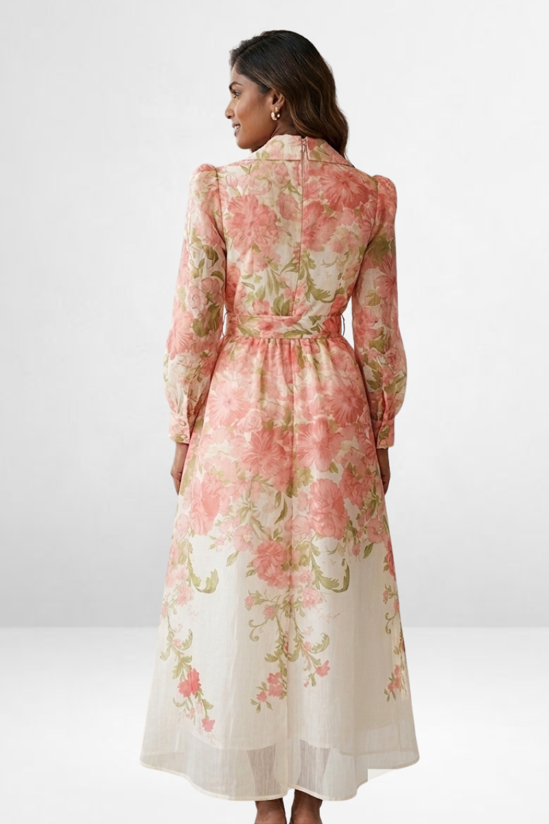 Floral Belted Dress