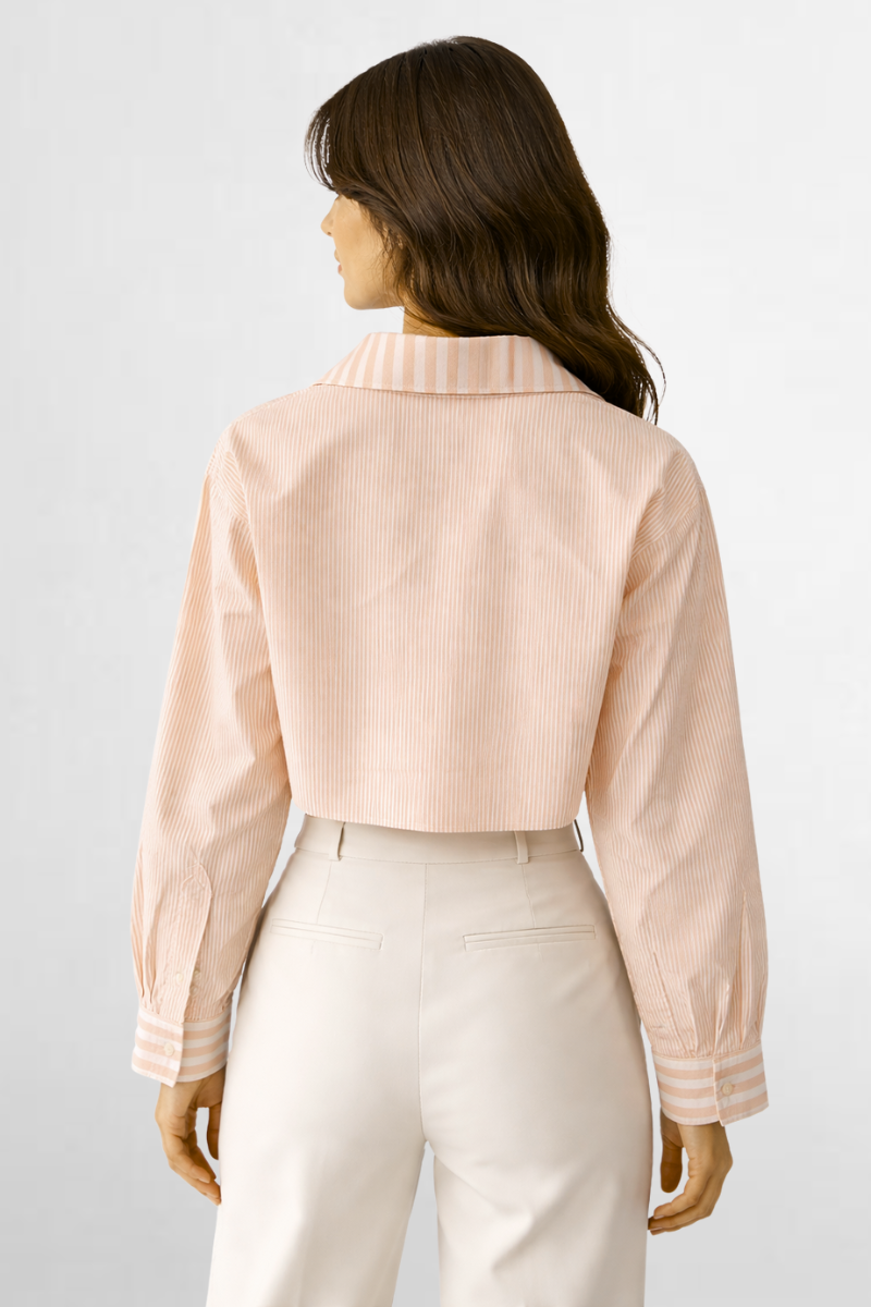 Patchwork Stripe Shirt