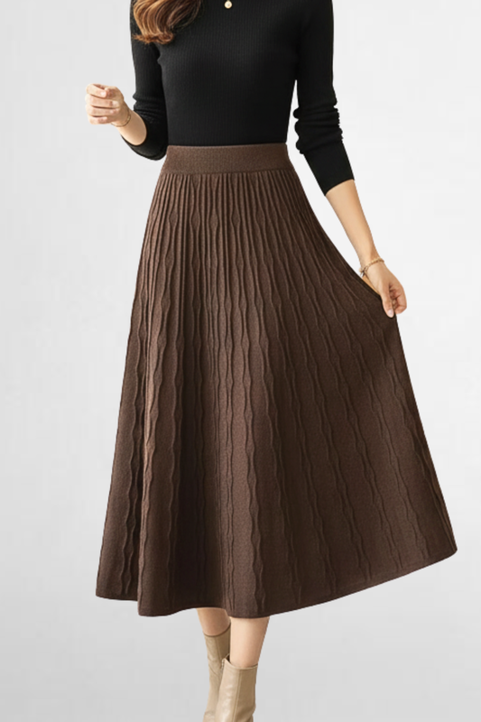 Knit Wave Skirt