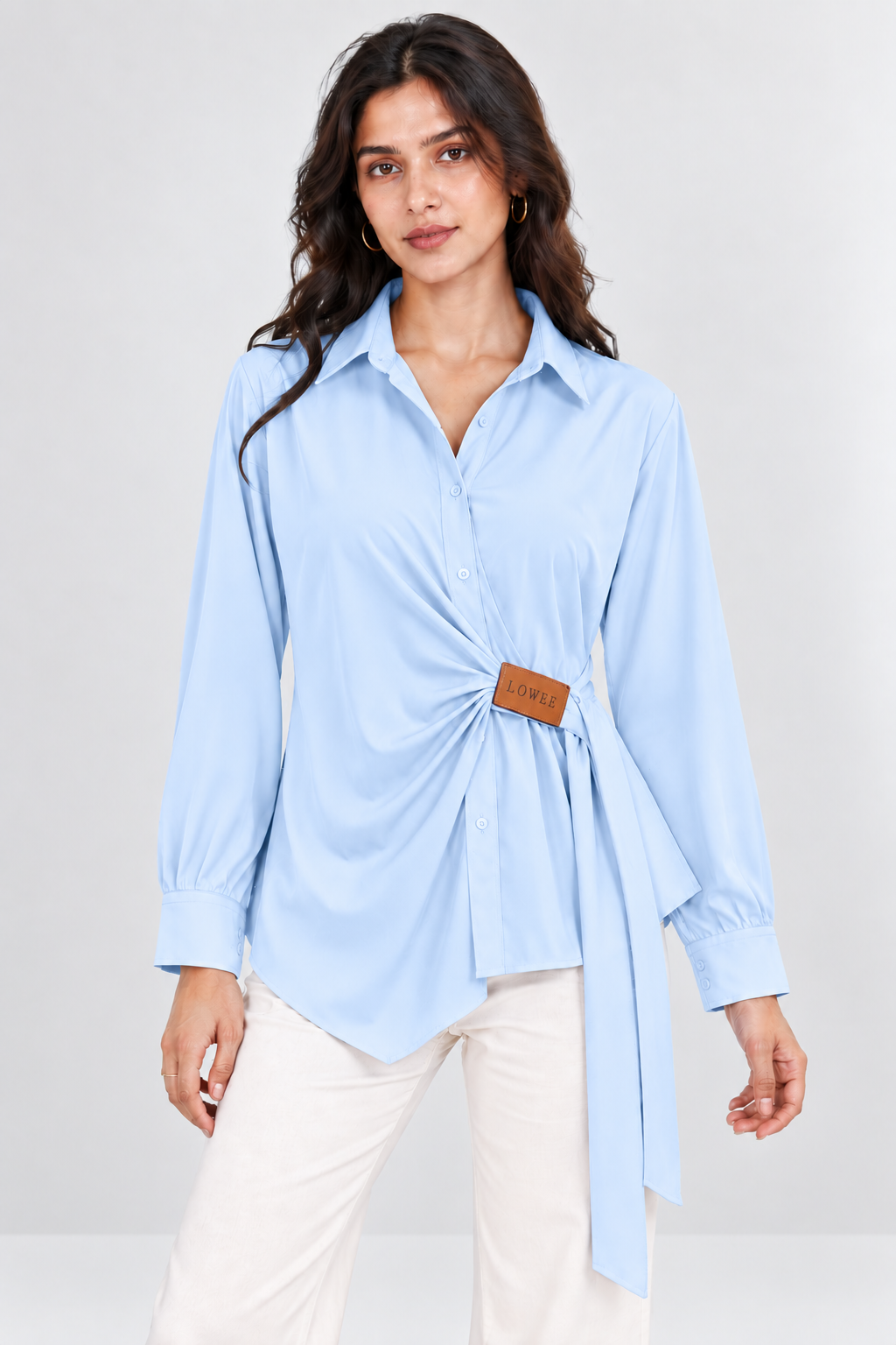 Tie-Waist Shirt