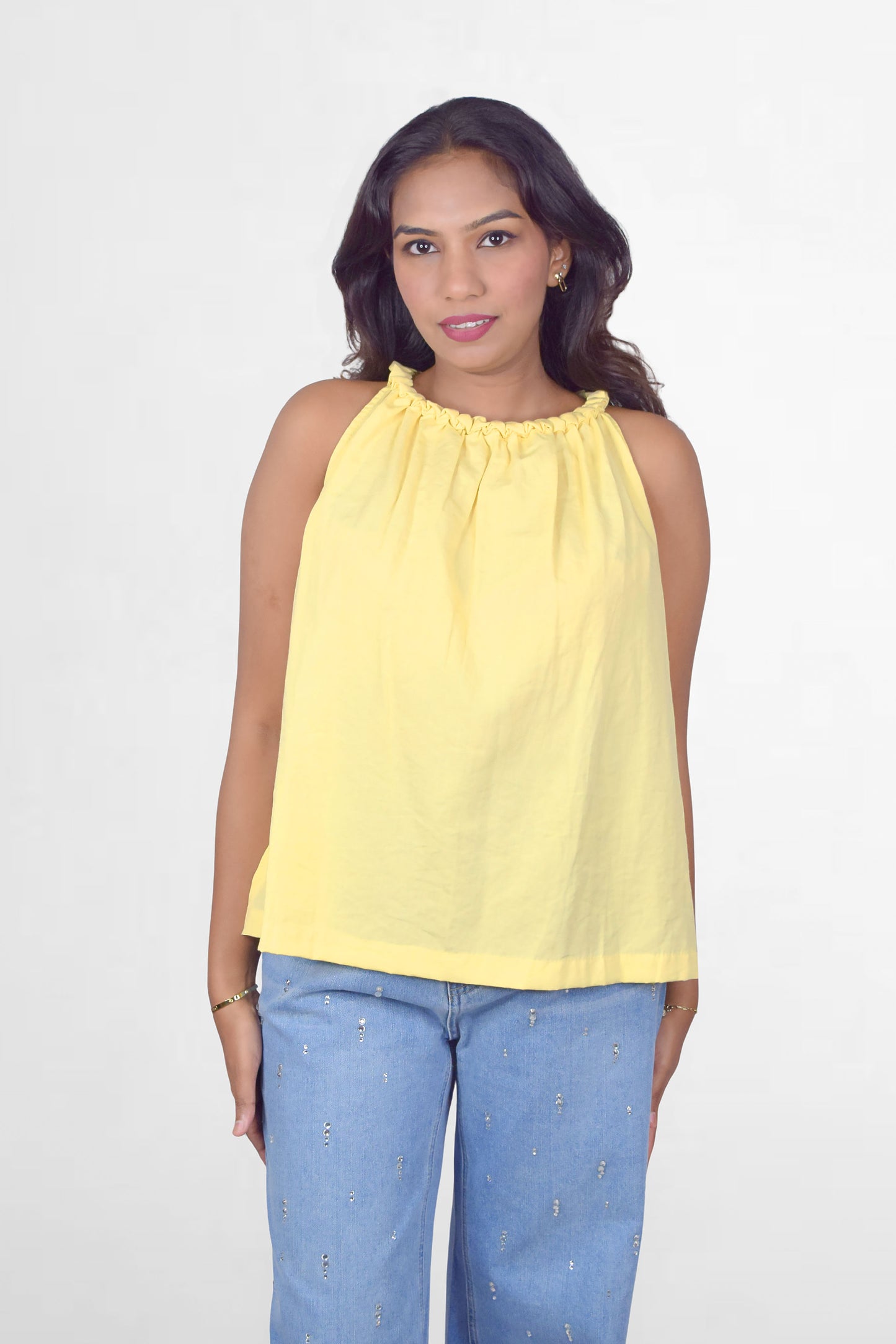 Braided Neck Tank