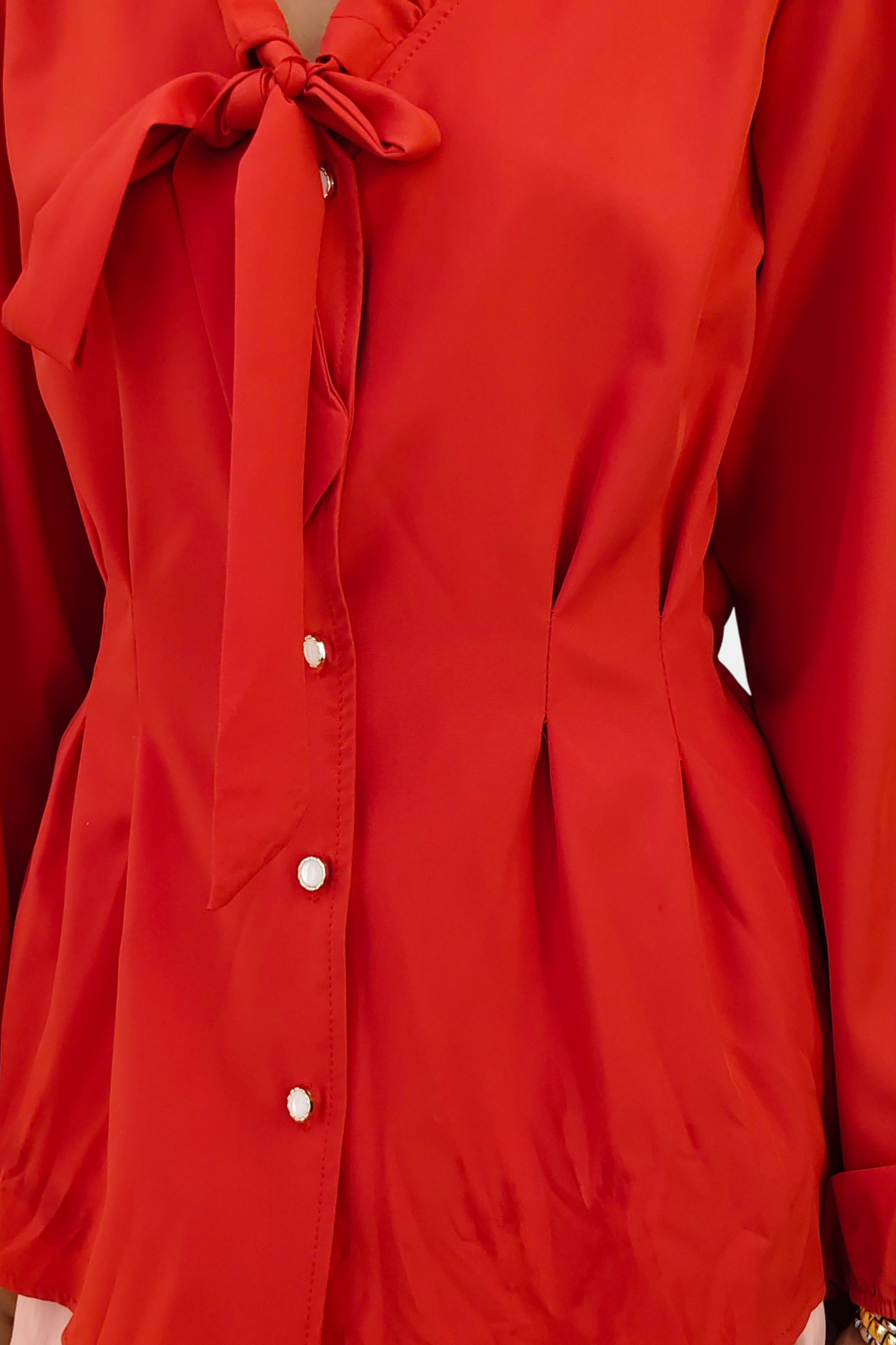 Ruffle Neck Blouse