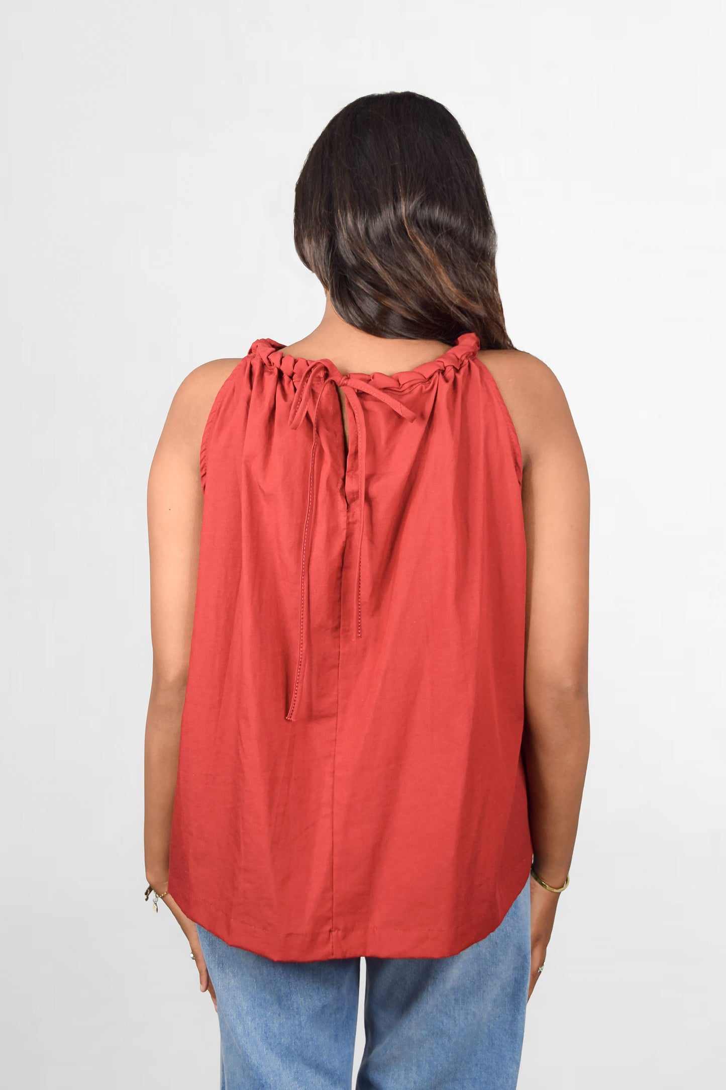 Braided Neck Tank