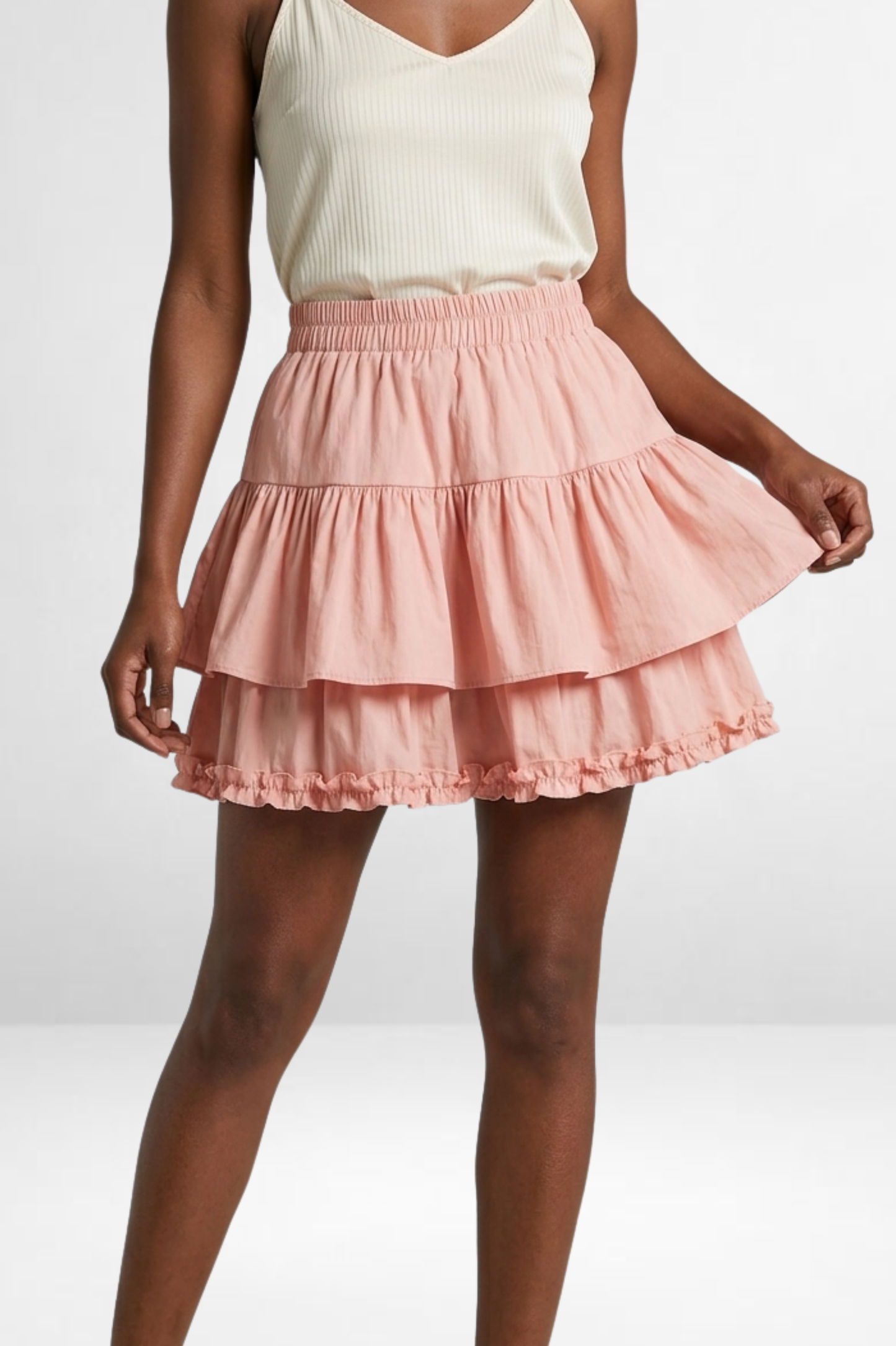 Ruffled Mini Skirt