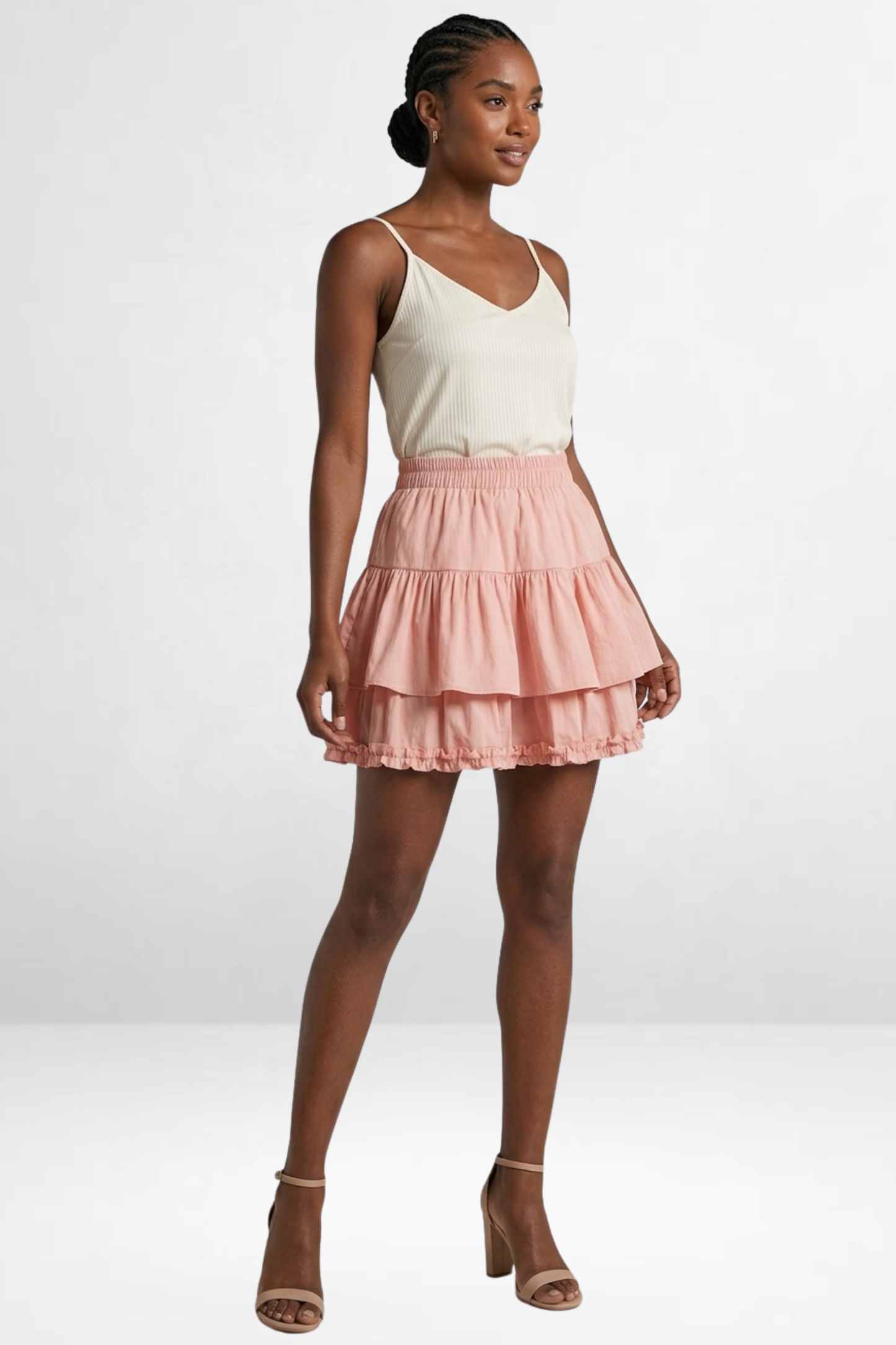 Ruffled Mini Skirt