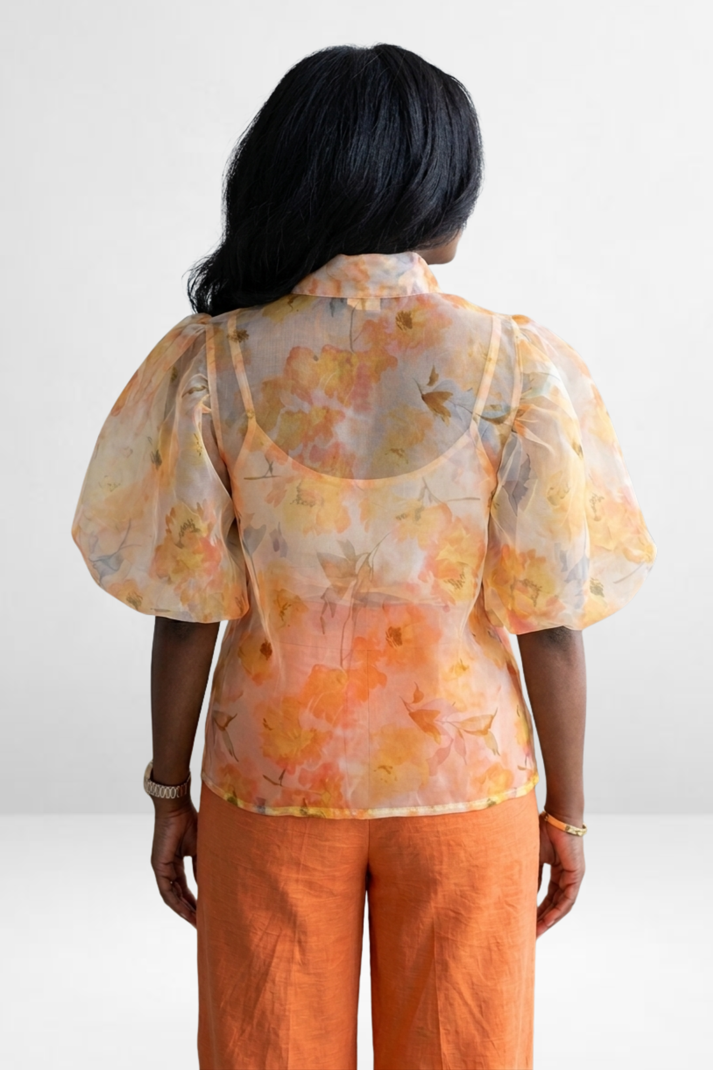Floral Sheer Blouse