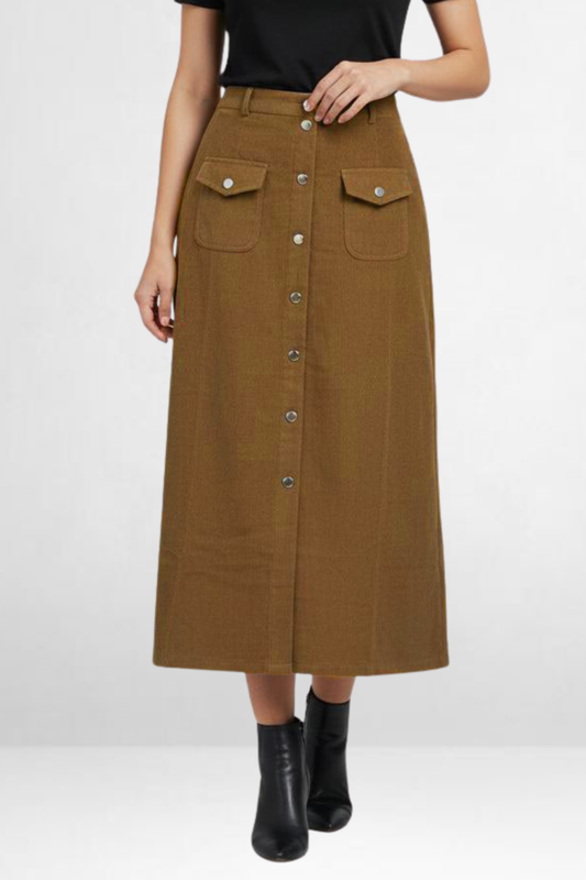 Corduroy Skirt
