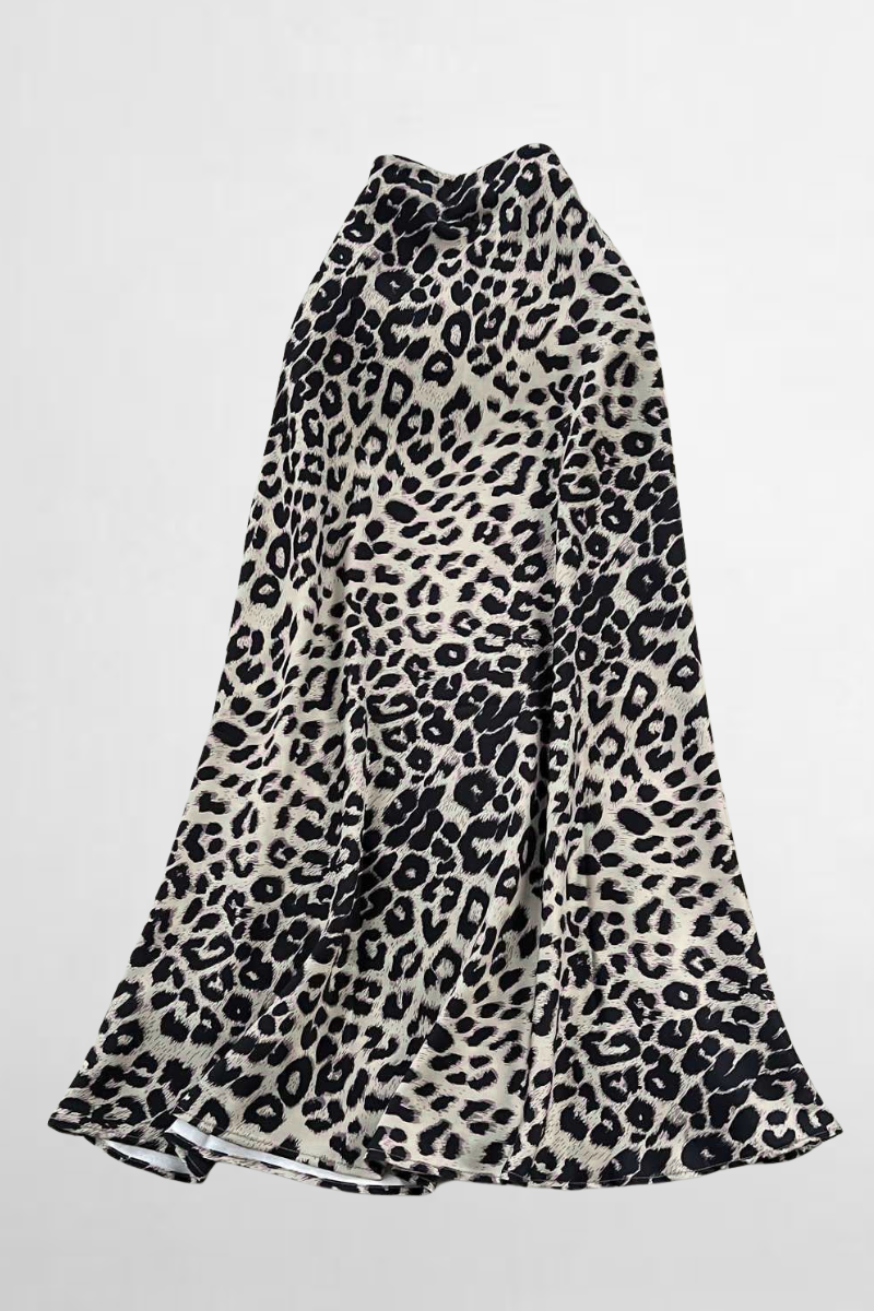 Satin Animal Print