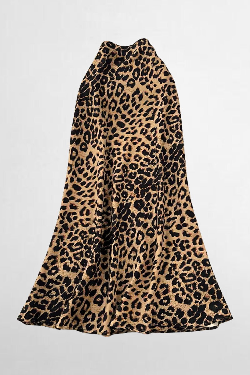 Satin Animal Print