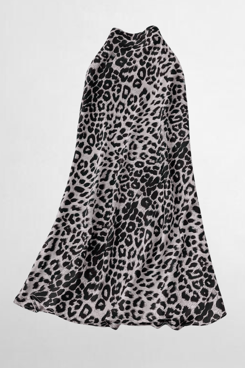 Satin Animal Print