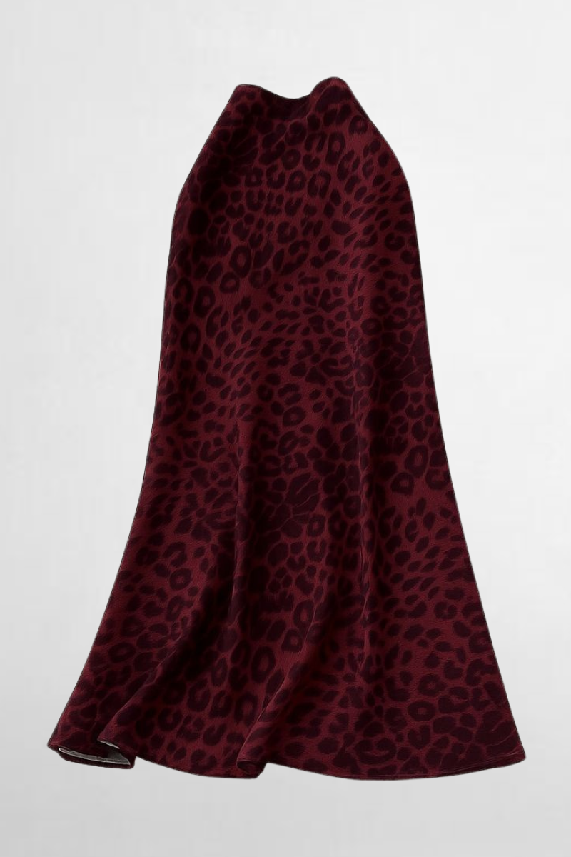 Satin Animal Print