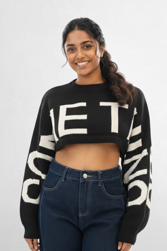 Knit Crop Sweater