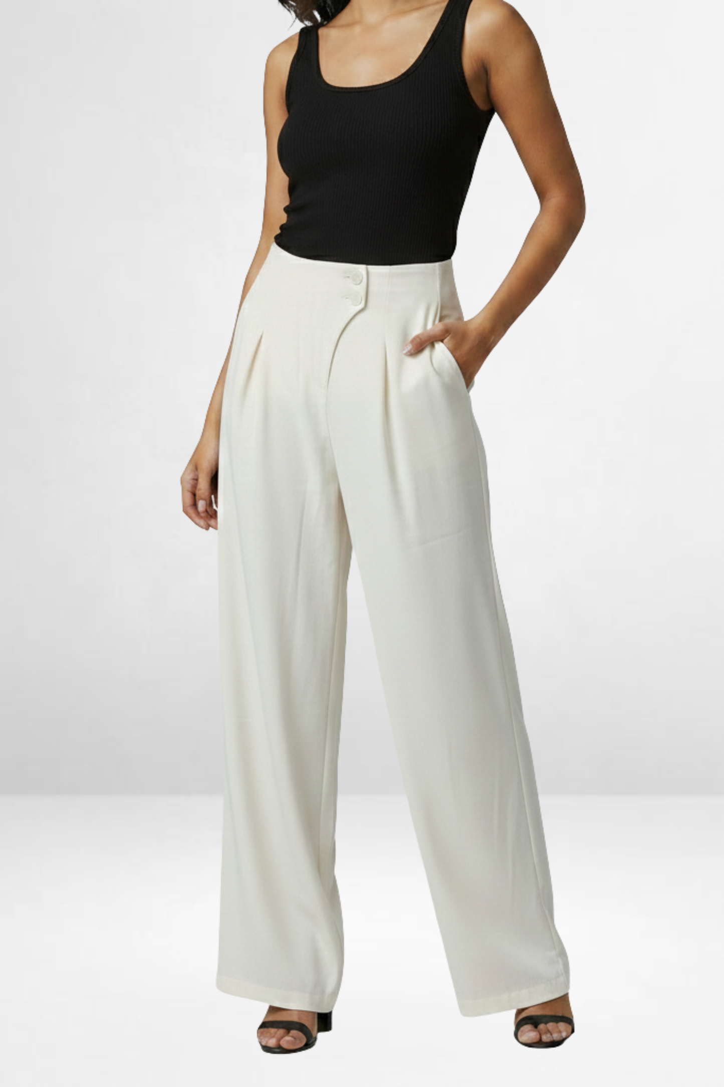 Noir Tailored Trousers
