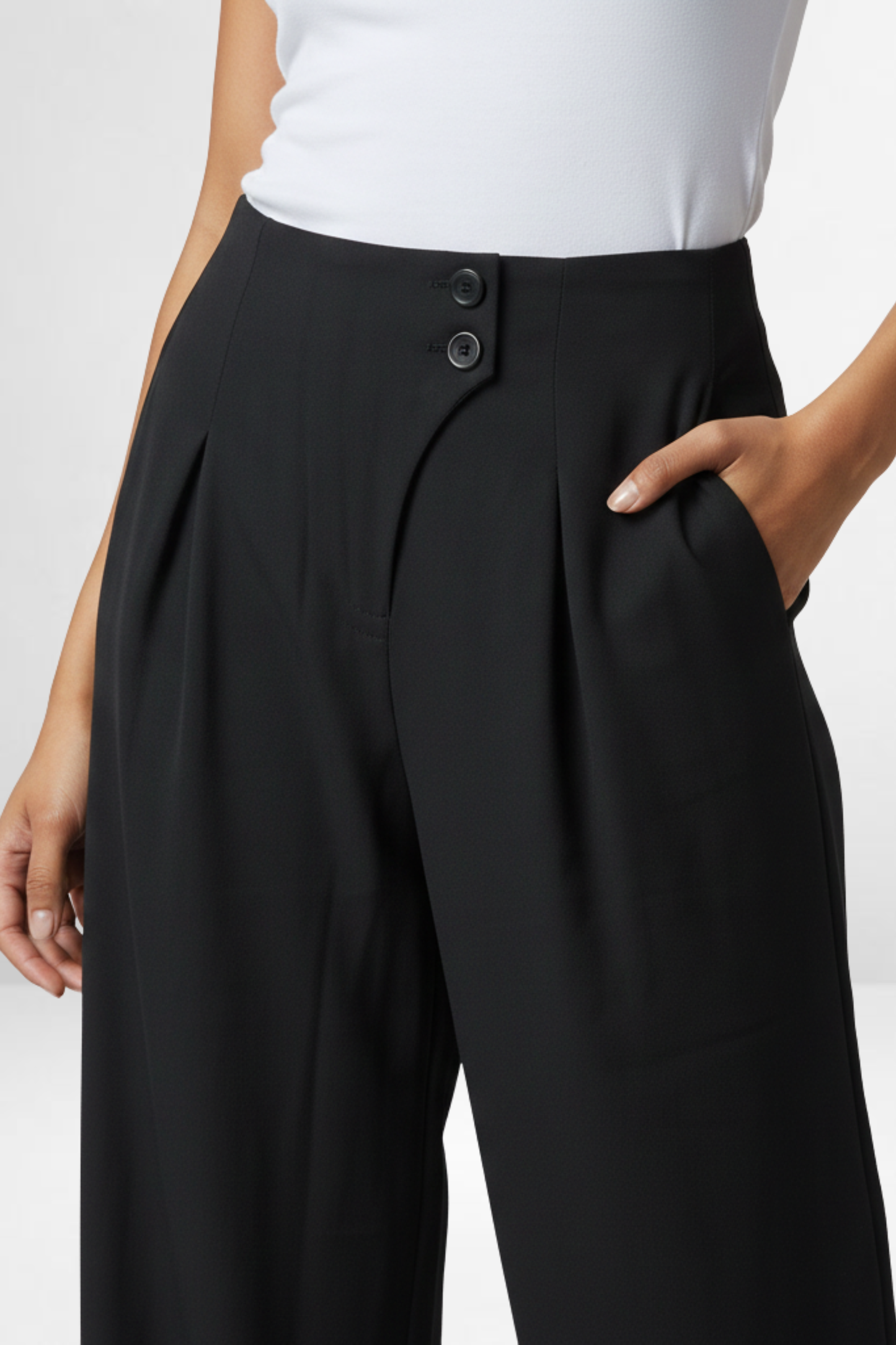 Noir Tailored Trousers