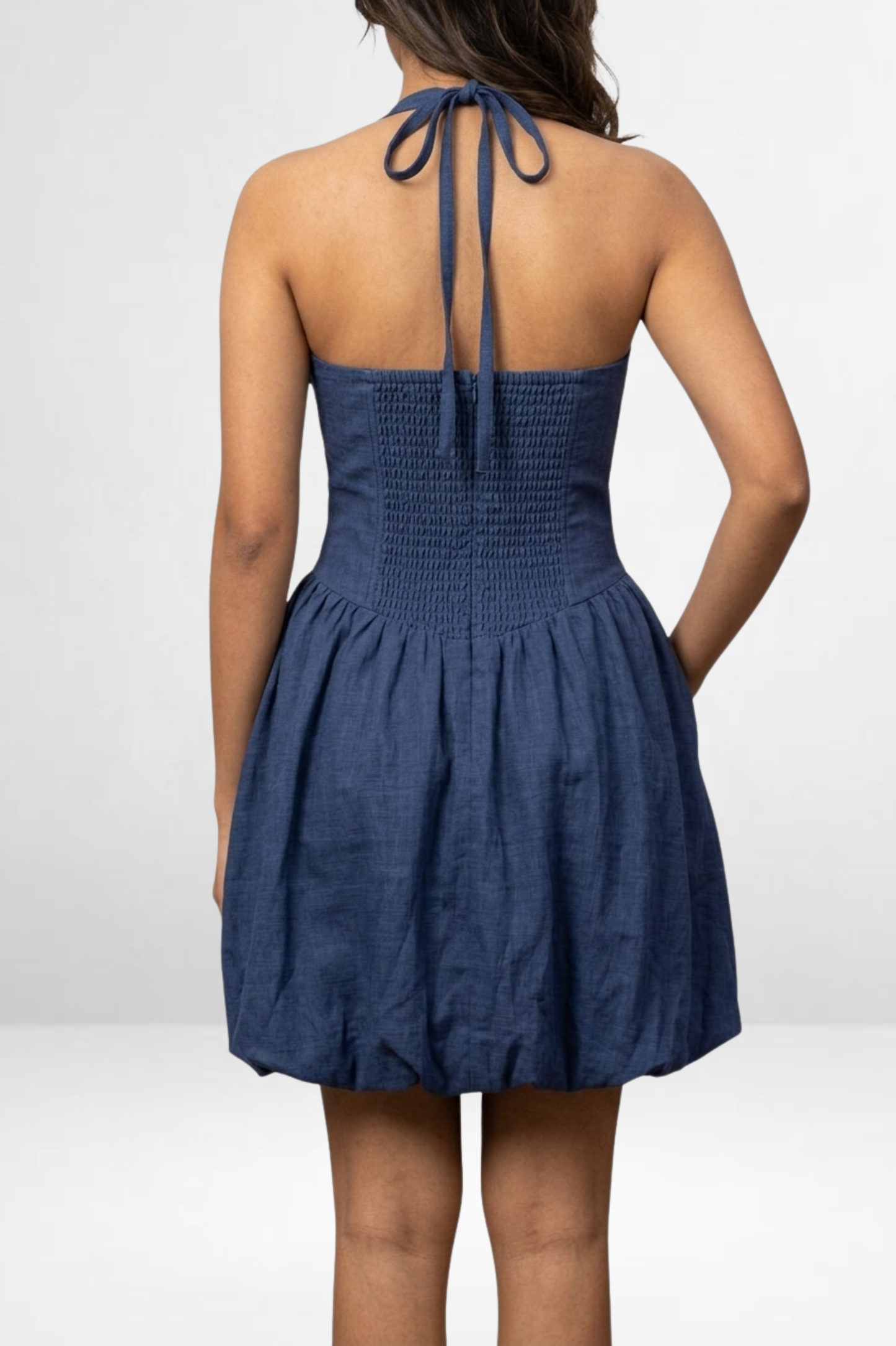 Halter Balloon Dress
