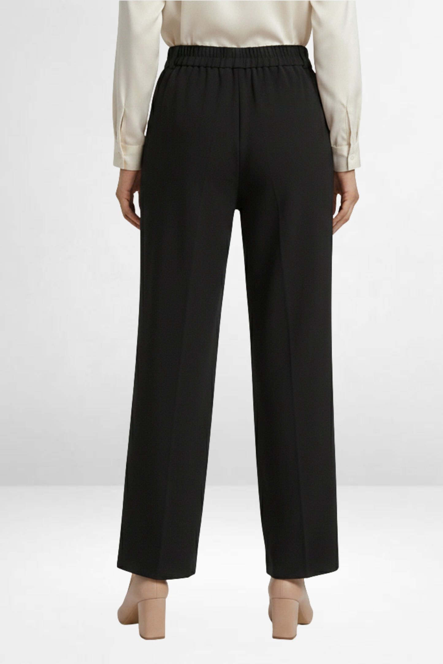 Belted Wide Trousers