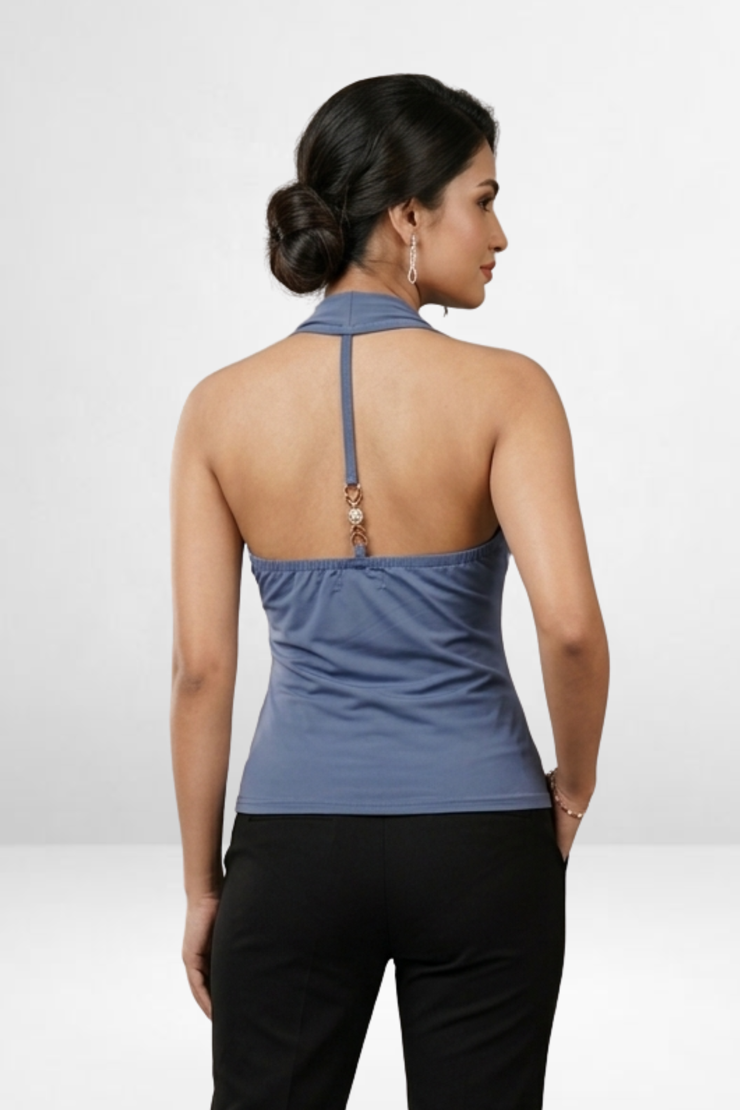 Cowl Halter Top