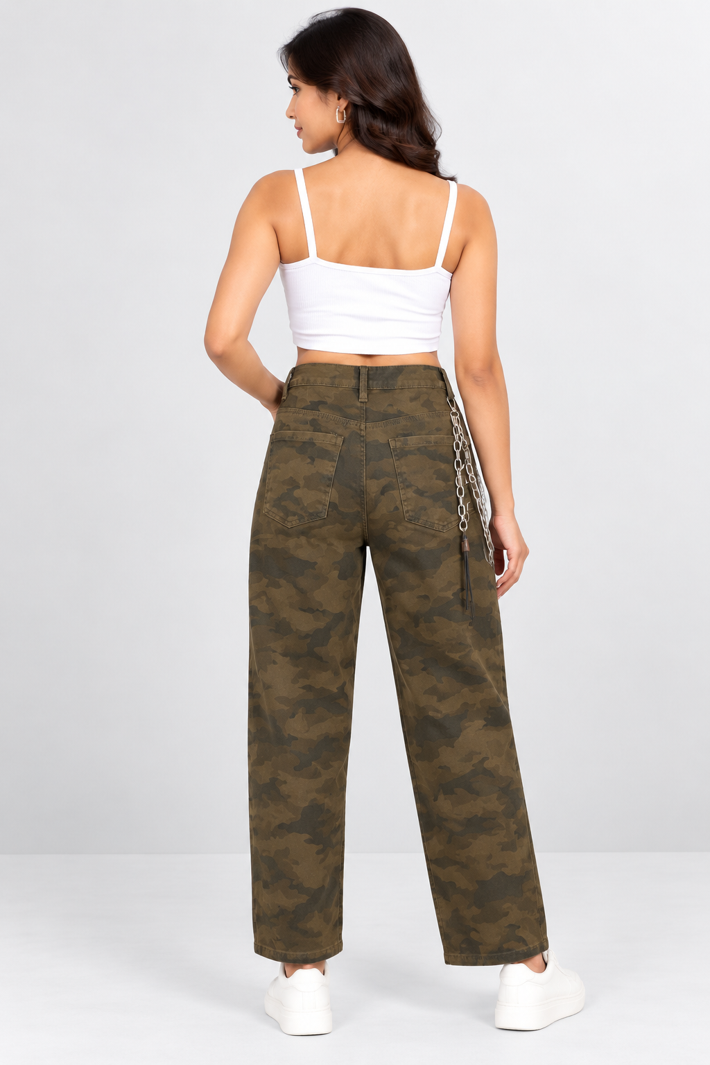 Urban Camo Chain Jeans