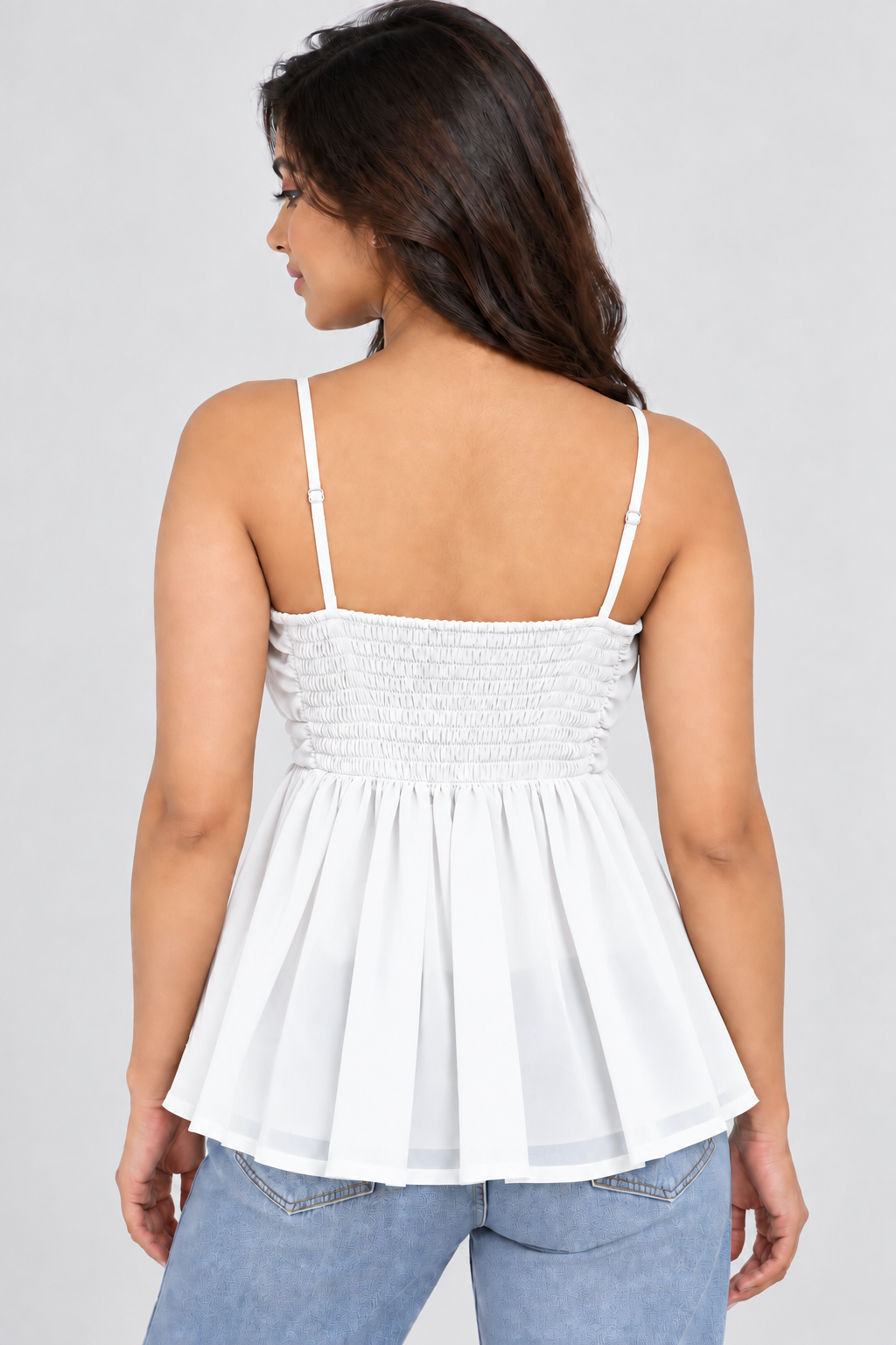Crystal Drape Top